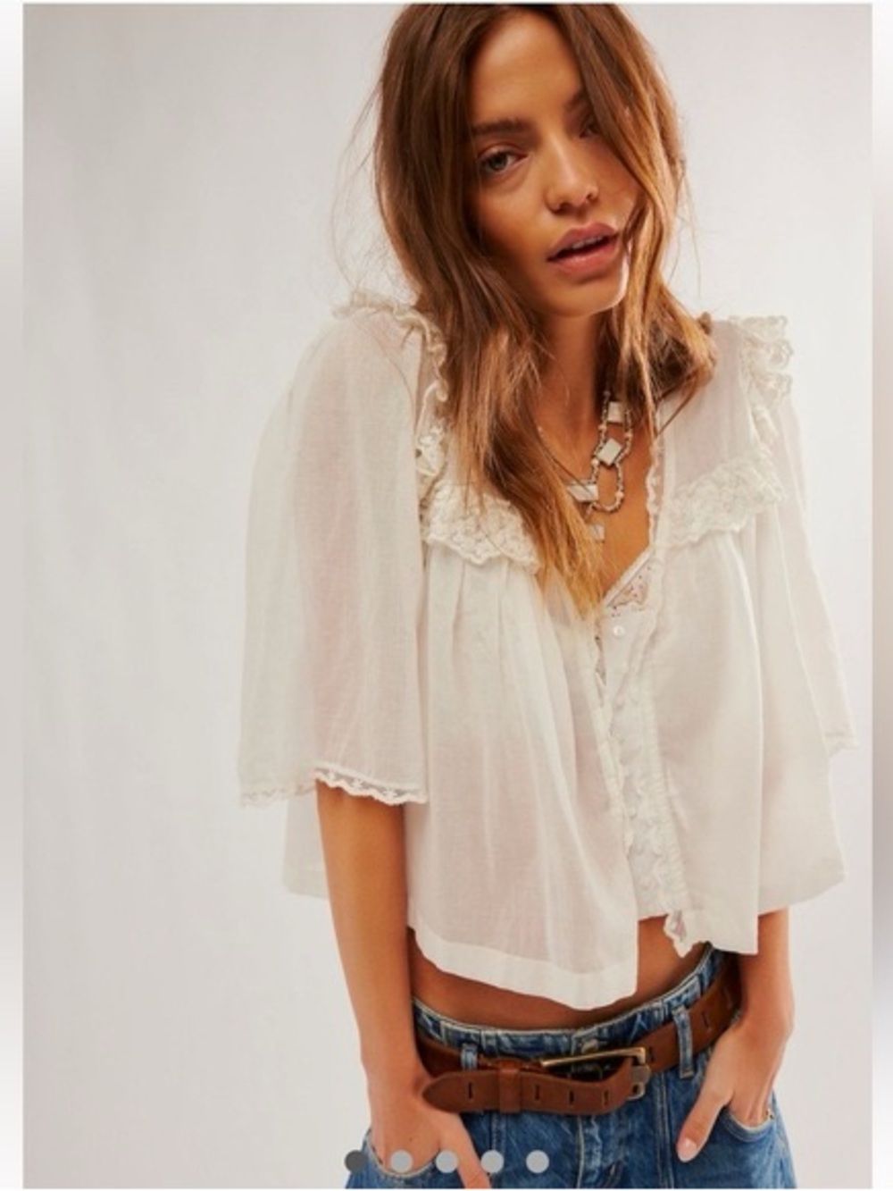 NWT Free People Luna Top